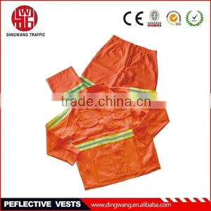 Orange Reflective Safety Vest thumbnail-1