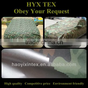 Camouflage Car Cover Fabric With Silver Coated thumbnail-1