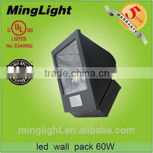 40w 60w 80w DLC UL CUL Led Wall Pack Light , 60 Watt DLC Led Wallpack , 5 Years Warranty thumbnail-4
