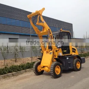 Manufactuer SZM 908 Mini Loader 4WD With CE Mini Wheel Loader thumbnail-1