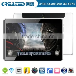 10.1inch MTK8382 3G Andriod 4.4 Sex Power Tablet/Quad Core/GPS/Bluetooth/IPS Screen/ATV/WIFI thumbnail-1