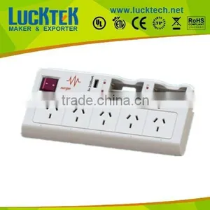 AA-AAA Batteries Charger With Australia Socket and USB thumbnail-1