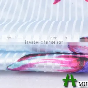 Shaoxing Mulinsen Woven New Design Print Stretch Satin Jacquard Fabric thumbnail-2