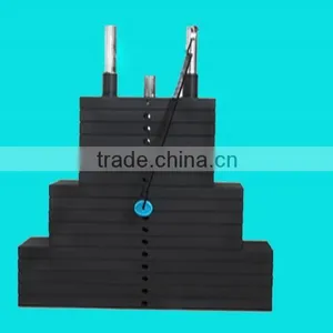 Electrostatic Spray Coated Weight Lifting Weight Stacks Plates thumbnail-2