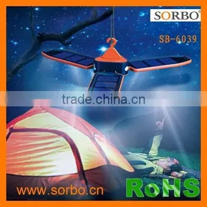 Solar Outdoor Sports Led Rechargeable Fishing Lantern Lights for Night Fishing, Bivouac, BBQ thumbnail-6