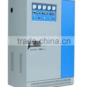 Widely Use SBW Three Phase 200kva 380v High Effciency Automatic AC Compensated Power AC Voltage Stabilizer/YueQing China thumbnail-2