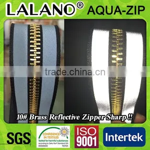TPU Wholesale Clothing With Brass Reflective Zipper thumbnail-1