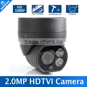 4mm Fixed Lens 2.0MP Security HD TVI Outdoor With 30m IR Range HD CCTV Dome Camera Colour Black Quality Choice thumbnail-1