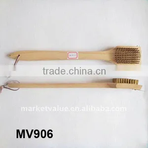 18" Wooden Handle Bbq Cleaning Brush thumbnail-1