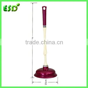 ESD Plastic Colored Custom Toilet Plunger With Handle thumbnail-2