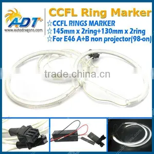 New High Power CCFL Angel Eye Halo Ring for BMW E46 3-series Coupe FOR BMW Angel Eye thumbnail-2