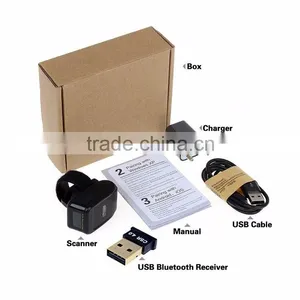 New Designed 32 Bit Laser Wireless Mini Bluetooth Ring Barcode Scanner Supplier's Choice thumbnail-6