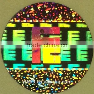 Security Lattice Printing Hologram Label With Custom LOGO thumbnail-1