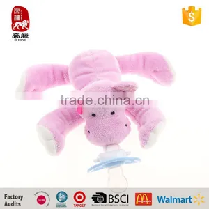 Manufacturer High Quality Baby Supplies Plush Pacifier Clip Quality Choice thumbnail-4