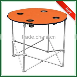 600D Folded Table Specific Use Outdoor Camping Round Folding Table thumbnail-6