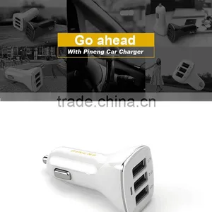 5V Car Charger With 3 Port USB Charge for Moblie and Iphone or Ipad PN-523 thumbnail-3