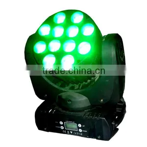 12*10w Led Stage Lights RGBW 4 in 1 Moving Head Light thumbnail-1