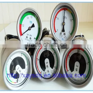 ISO9001,CE, High Precision Low Pric Oil Filled SF6 Low Price Natural Gas Pressure Gauge thumbnail-1