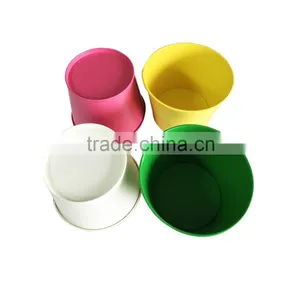 Top Quality Colored Cute Metal Flower Bucket thumbnail-4
