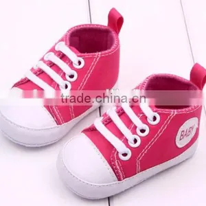 Baby Canvas Shoes / Baby Infant Toddler Moccasins / Toddler Baby Shoes thumbnail-4