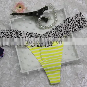 Bikini Girls Fashion Printed Lady Underwear Thong thumbnail-3