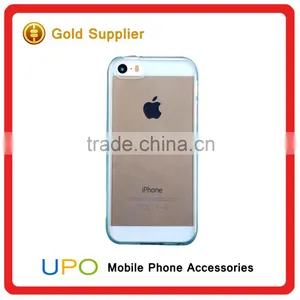 [UPO] Ultra Thin High Transparent Clear Matte TPU PC Back Cover Case for IPhone 5 thumbnail-1