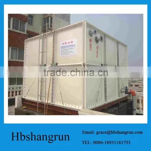 GRP FRP SMC Sectional Water Storage Tank For Fire Fighting and Drinking Water Storage thumbnail-2