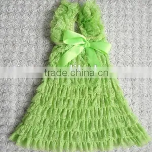 Cheap And Fine Baby Lace Rompers Children Girl Bow Baby Lace Rompers thumbnail-4