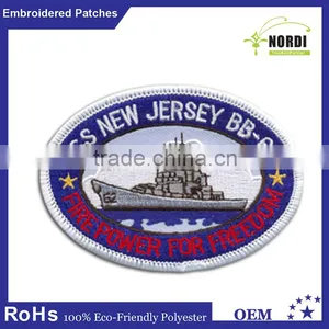 Hot Sale Cheap Custom Embroidery Badge/patch/Label for Clothing thumbnail-4