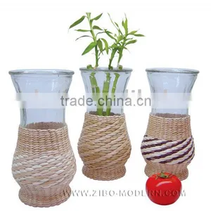 Grass Weaved Vase thumbnail-1
