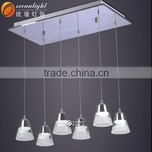 Dinning Pendant Light Cup Pendant Chandelier Acrylic Modern Chandelier OXD9042D-25W thumbnail-2