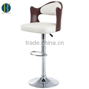 HY2012H Reasonable Pricy Plywood Bar Stool Chairs/Stools With Footrest thumbnail-1