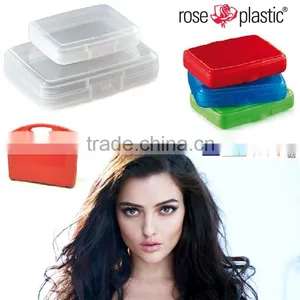 pp pe Pvc Clear Trans Telescopic Cosmetic Packing Tubes for Bruhes and Colorful Small Plastic Packaging Box Case for Eye Shadow thumbnail-3