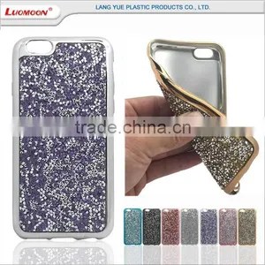 Hot Mobile Phone Diamond Cover 0.3mm Tpu Case for Iphone 4 5 6 7 S C SE PLUS thumbnail-1