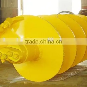FAECHINA Bullet Teeth Spiral Auger, Rock Bits Conical Auger, Double Cutting Double Flight Conical Piling Auger thumbnail-4