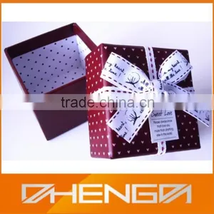 HOT SALE Custom Made-in-china Empty Wedding Candy Paper Box (ZDS-SJF006) thumbnail-1