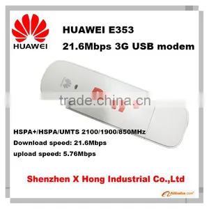 Brand New Original Unlock HSPA+ 21.6Mbps HUAWEI E353 USB 3G Dongle Support 850/1900/2100MHz thumbnail-1