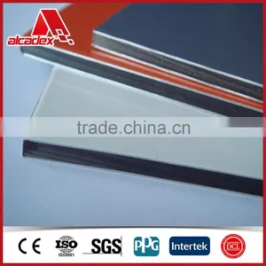 Exterior Wall Cladding Plastic Aluminium Composite Pane thumbnail-2