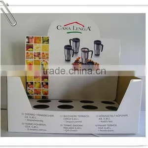 Paper Counter Display Rack, Corrugated Paper Counter Display Rack, Counter Display Rack thumbnail-1