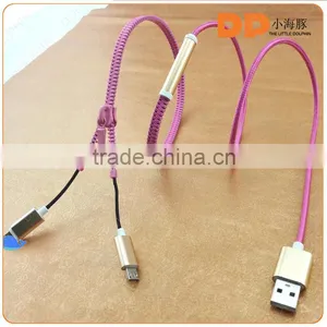 Zipper Usb Cable 2-in-1 Cable Zipper USB Data Cable World Best Selling Products thumbnail-1