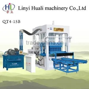 Automatic and Hydraulic Sand QT4-15B Paver Block Making Machine for Sale thumbnail-4