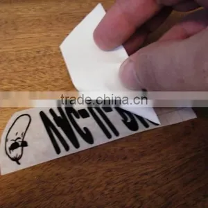 Black Plastic Vinyl Letter Die-cut Decal thumbnail-1