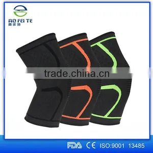 Aofieite High Quality Compression Knee Brace Custom Basketball Knee Pads Elastic Muscle Support thumbnail-1