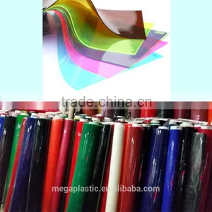 0.15-0.50mm Super Clear Colored PVC Sheet/film thumbnail-2