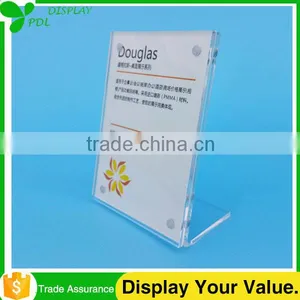 2016 Hotsale Customized Handy Acrylic Sign Stand A4 thumbnail-1