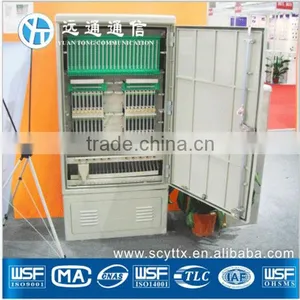 288 Core (1590x750x360) SMC Fiber Optic Cross Connect Cabinet,outdoor Cabinet thumbnail-1