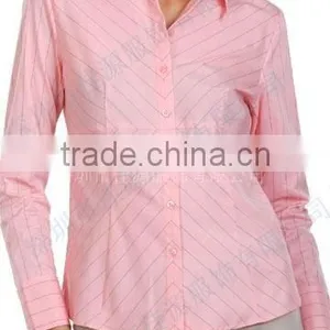 Uniform Shirt/pink Women Shirt thumbnail-1