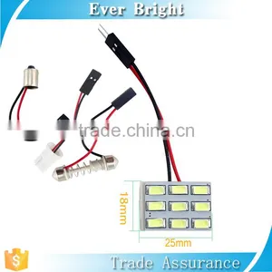 5730 9SMD Led Light Panel Led 12v for Car T10/festoon Led Small Panel Light thumbnail-3