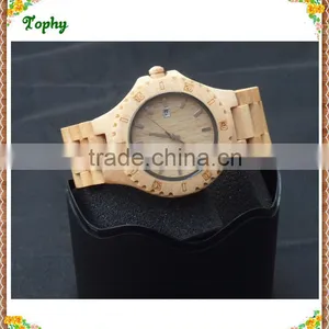 2016 Vogue World Fashion Brand Quartz Wood Lady Watch Made of Wooden and Bamboo Material thumbnail-2
