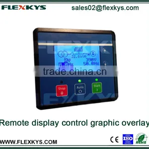 Remote Display Control Pillow Embossed Keys Graphic Overlays thumbnail-3